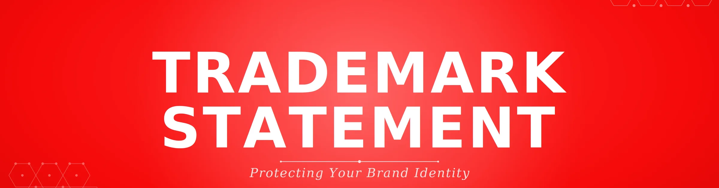 Trademark Statement